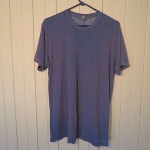 Rare 2008 American Apparel T shirt size Large 50/25/25 Track Shirt